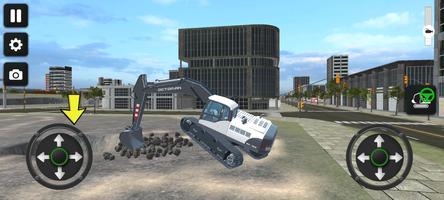 Realistic Excavator Simulator โปสเตอร์