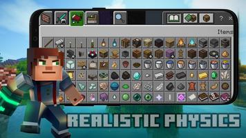 Realistic Physic Minecraft Mod poster