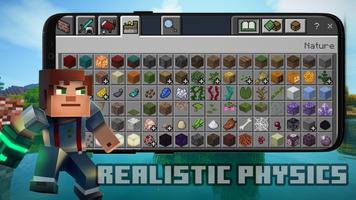 Realistic Physic Minecraft Mod capture d'écran 1