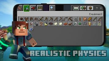 Realistic Physic Minecraft Mod syot layar 3