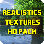 Realistic Texture Pack HD for Minecraft PE biểu tượng