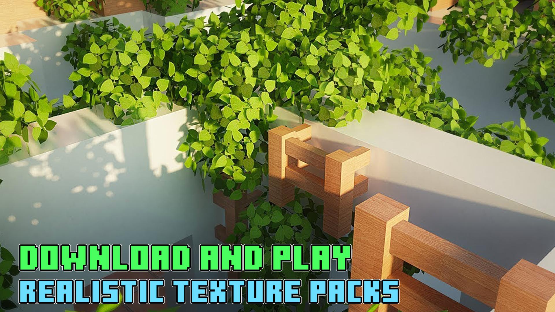 Realistic Texture Pack - Natural Shaders for Android - APK Download