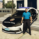 Corolla Toyota Police Car Game APK