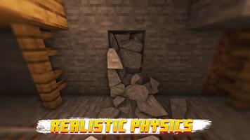Mod Realistic Physics for MCPE Affiche