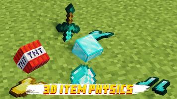 Mod Realistic Physics for MCPE تصوير الشاشة 2