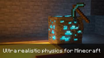 Minecraftのためのリアルな物理学 ポスター