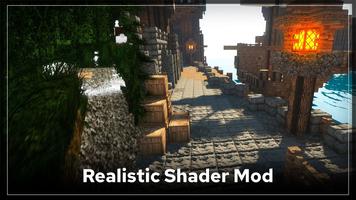 Realistic Shader Minecraft Mod Affiche
