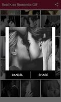 Real Kiss Romantic  GIF ảnh chụp màn hình 1