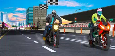 自行车赛车：离线游戏-摩托车赛车游戏
