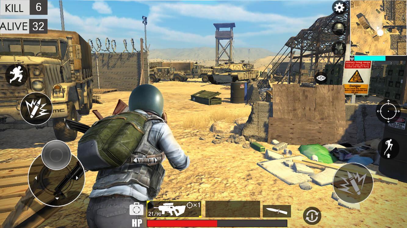 Desert Survival Shooting Game For Android Apk Download - desert games on roblox