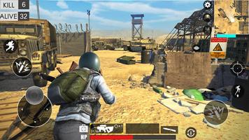 Desert survival shooting game capture d'écran 1