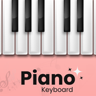 Full Piano keyboard Real piano icône