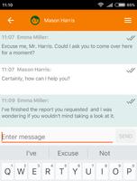 RealPopup LAN chat screenshot 1