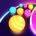 Curvy Color Balls Gamepad icône