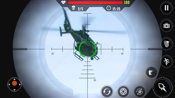 Real Sniper Shooter : Gun Game captura de pantalla 2