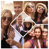 Collage Photo Frames: Stickers, Text Editor 2021 biểu tượng