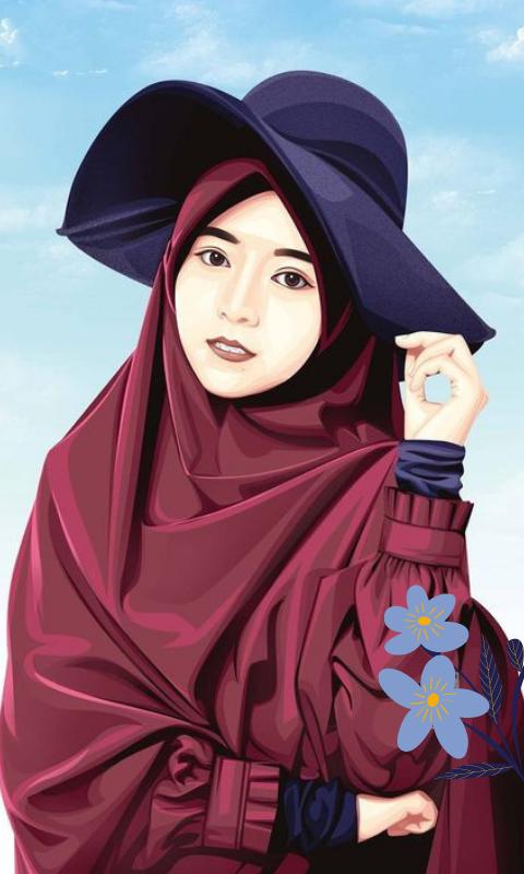 pix 4 Friends Dpz Cartoon hijab cartoon dpz for android apk