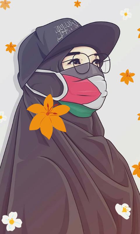 picture 4 Friends Dpz Cartoon hijab cartoon dpz for android apk