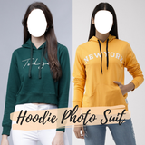 Women Hoodie Outfit Photo Suit