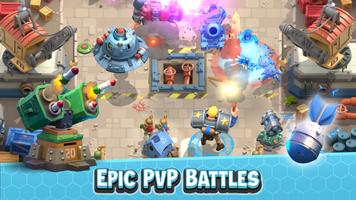 Rebel Bots: Epic War PvP RTS capture d'écran 2