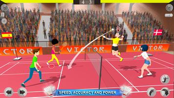 Badminton 3D: Sports Games screenshot 1