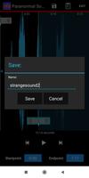 Paranormal Sound Recorder captura de pantalla 3