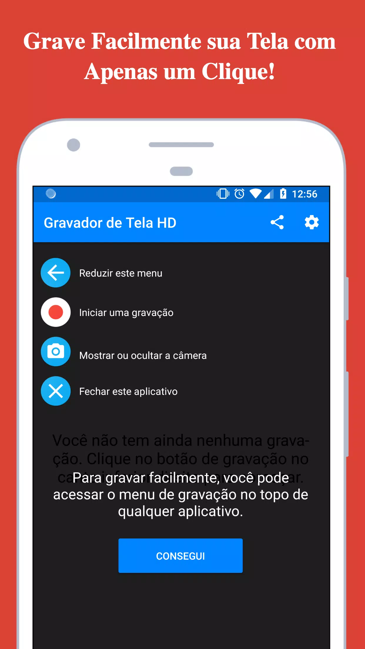 Gravador de tela Original - Download do APK para Android