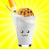 Hello Cookies – Happy Glass of Milk icon