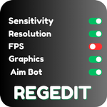 Regedit ffh4x Mod menu icon