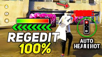 Regedit FFH4X Pro Vip الملصق