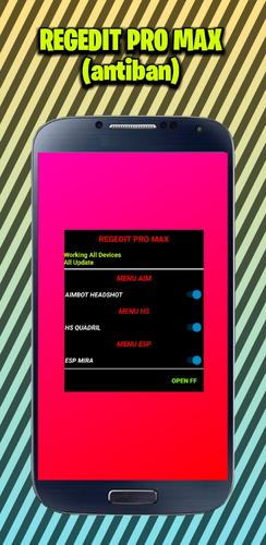 Regedit Vip Regedit FFH4X Vip para Android - Download