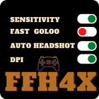 ffh4x mod menu ff hack آئیکن