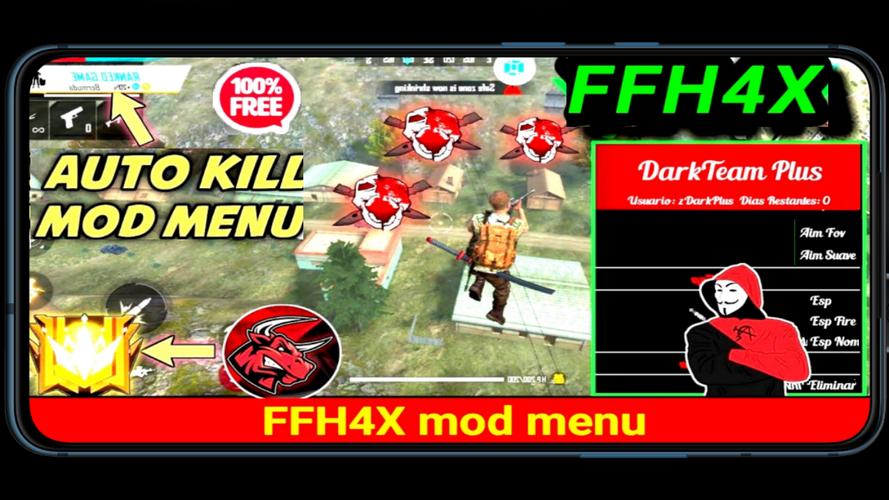 Download do APK de FFH4X Mod Menu Fire Hack FF para Android