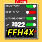 آیکون‌ ffh4x mod menu ff hack