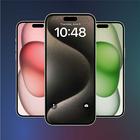 ikon iphone 15 HD wallpaper
