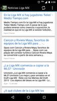 Noticias de la Liga MX スクリーンショット 1