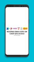 Registrasi Kartu Perdana All Operator Affiche