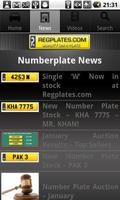 2 Schermata Reg Plates Number Plates App