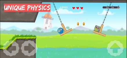 red hero bounce ball adventure screenshot 2