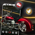 Red Bike Launcher Theme biểu tượng