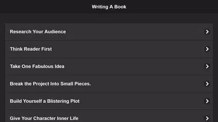 Скачать Writing a Book - How to Write a Book APK