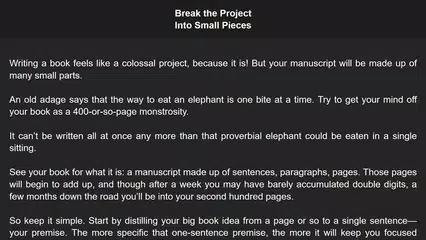 Скачать Writing a Book - How to Write a Book APK