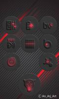 Red-In-Black - icon pack plakat
