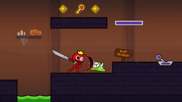 Red Stick Boy: Adventure Game screenshot 1