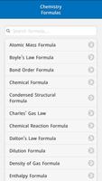 All Chemistry Formula App Affiche