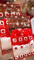 Red Christmas hat theme screenshot 1
