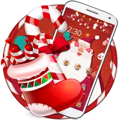 Red Christmas Santa Claus Theme