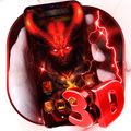 3D Red Hell Devil Theme