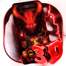 3D Red Hell Devil Theme APK
