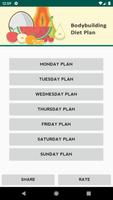 Bodybuilding Diet Plan - 7 Days Diet Chart screenshot 1